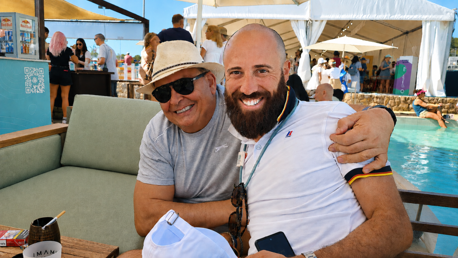 IO E MATTEO RENZONI ATP 250 MAIORCA